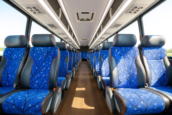 New Orleans Charter Bus Inside