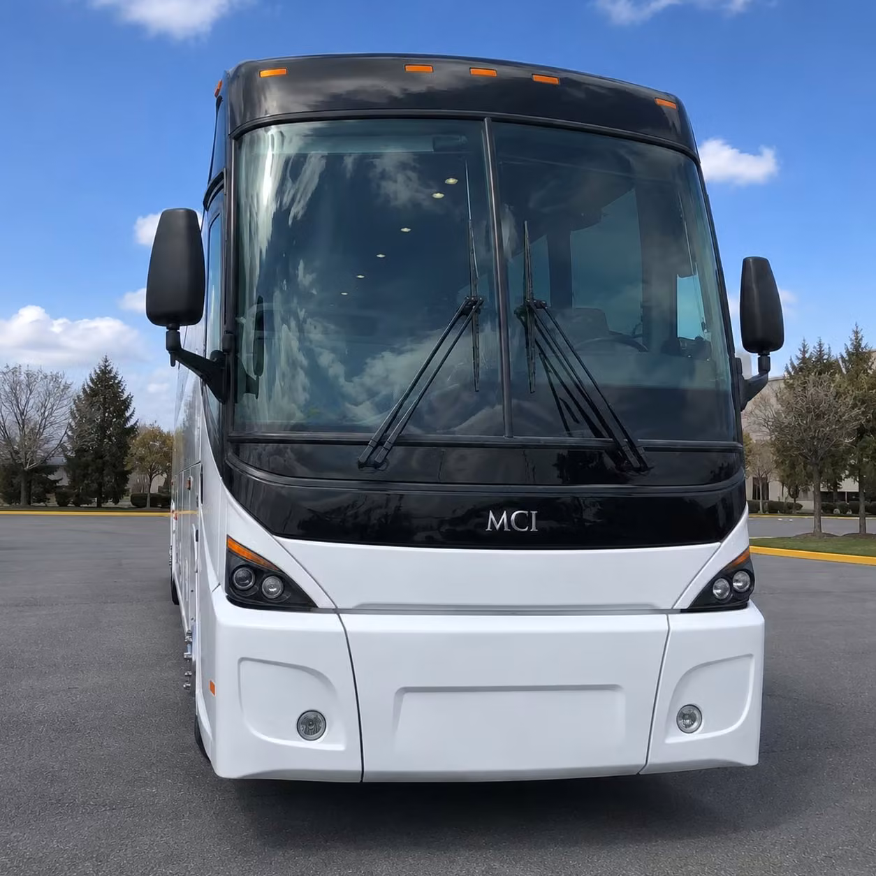 56 passenger charter bus