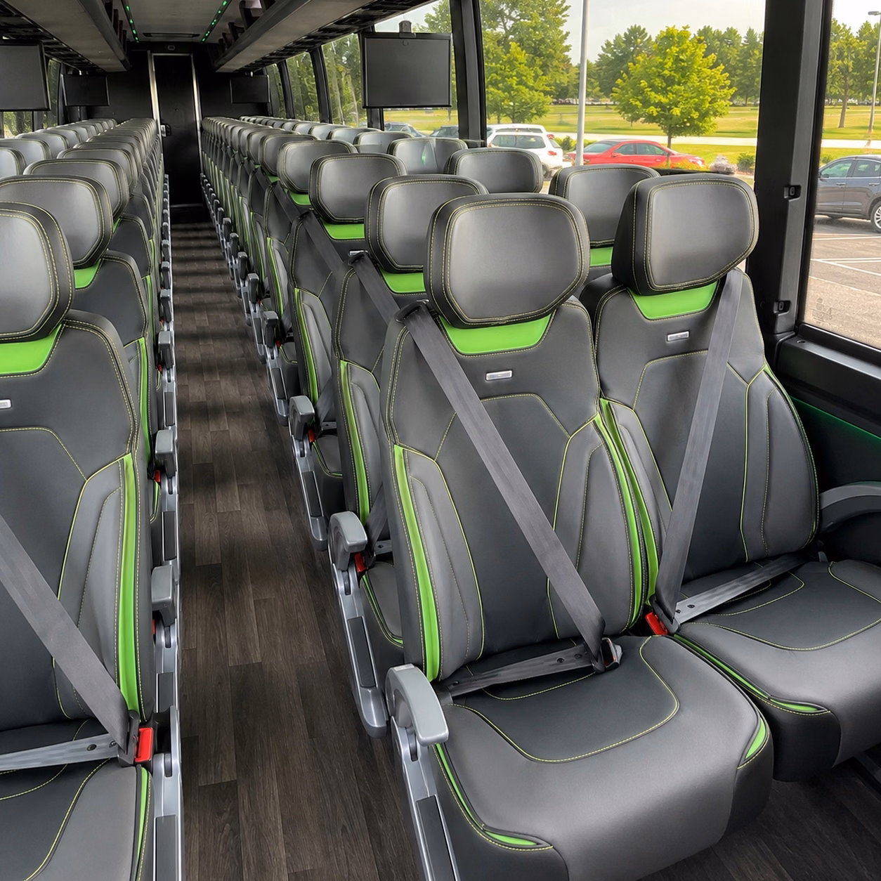 new orleans charter bus rental inside