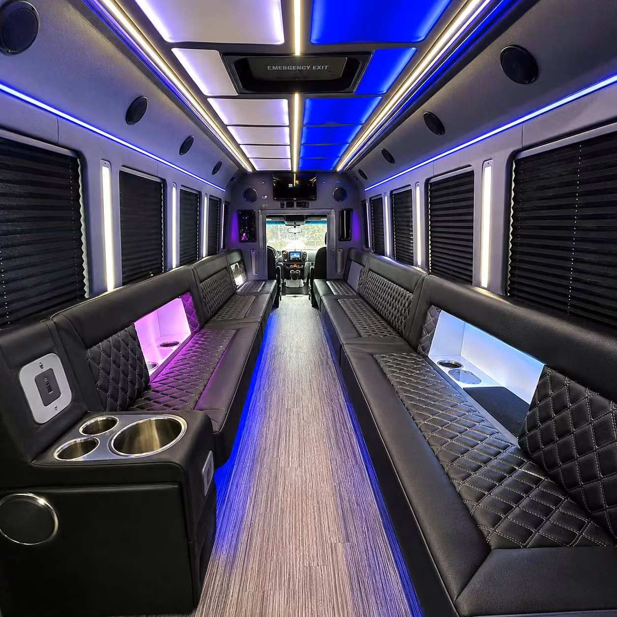 party buses for new orleans prom night from the french quarter to the warehouse district