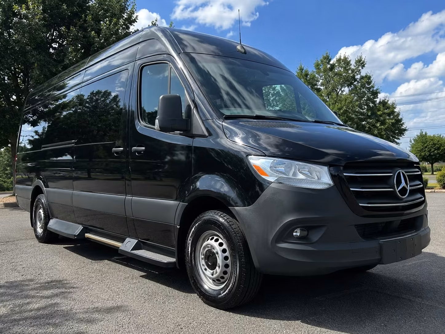 sprinter van with driver